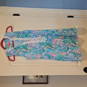 EUC Lilly Pulitzer Aqua La Vista Jane Shift